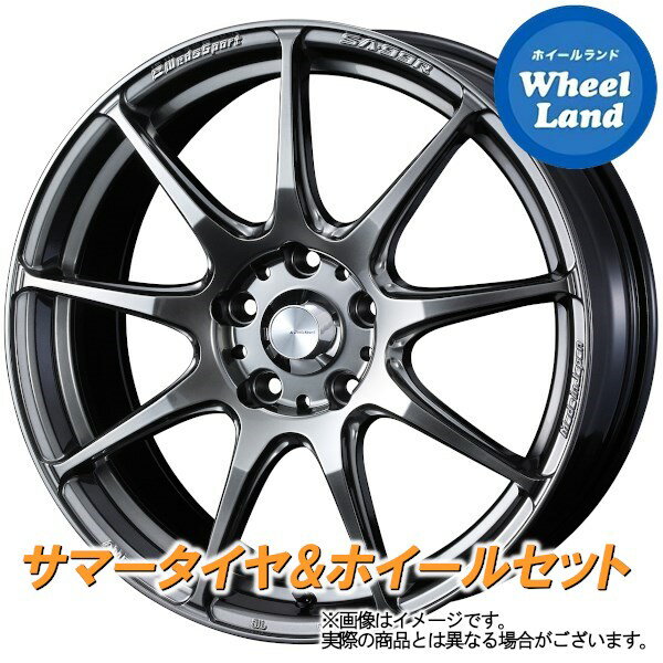 【20日(月)クーポンでお得!!】【タイヤ交換対象】ホンダ ライフ JB7～8 ターボ車 WEDS ウェッズスポーツ SA-99R プラチナムシルバーBK ブリヂストン ポテンザ RE71RS 165/50R15 15インチ サマータイヤ ホイール セット 4本1台分