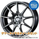 【10日(金)はお得な日!!】【タイヤ交換対象】ダイハツ ミラジーノ L650系 WEDS ウェッズスポーツ SA-99R プラチナムシルバーBK ヨコハマ ブルーアース GT AE51 165/55R15 15インチ サマータイヤ ホイール セット 4本1台分