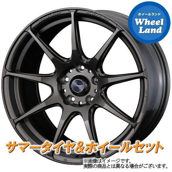 【30日(木)今月最後のクーポン!!】【タイヤ交換対象】ニッサン シーマ F50系 WEDS ウェッズスポーツ SA-99R EJブロンズ ダンロップ エナセーブ RV505 225/50R18 18インチ サマータイヤ ホイール セット 4本1台分