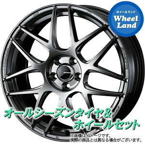 【15日(火)限定クーポンあり!!】【タイヤ交換対象】トヨタ アクア 10系 14・15in WEDS ウェッズスポーツ SA-27R PSB ヨコハマ ブルーアース 4S AW21 175/65R15 15インチ オールシーズンタイヤ ホイール セット 4本1台分