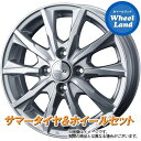 【2/20(火)クーポンに注目!!】【タイヤ交換対象】トヨタ ピクシス メガ LA700系 WEDS ジョーカー グライド シルバー トーヨー トランパス Lu-K 165/55R15 15インチ サマータイヤ ホイール セット 4本1台分