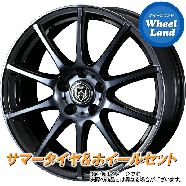 【20日(月)クーポンでお得!!】【タイヤ交換対象】トヨタ マークX 130系 2.5L WEDS ライツレー KC ブラックポリッシュBC ダンロップ エナセーブ EC204 215/60R16 16インチ サマータイヤ ホイール セット 4本1台分