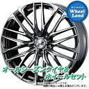 【2/20(火)クーポンに注目!!】【タイヤ交換対象】マツダ MPV LY3P WEDS レオニス SK ブラックメタルコートミラーカット ダンロップ オールシーズン MAXX AS1 215/60R17 17インチ オールシーズンタイヤ ホイール セット 4本1台分