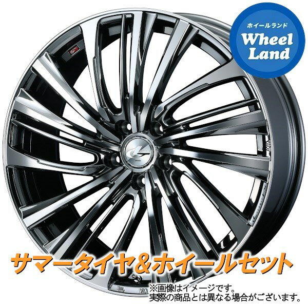 【20日(月)クーポンでお得!!】【タイヤ交換対象】ホンダ クロスロード RT系 WEDS レオニス FS BMC/ミラーカット ブリヂストン レグノ GRV2 215/60R17 17インチ サマータイヤ ホイール セット 4本1台分