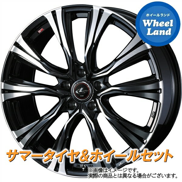 【20日(月)クーポンでお得!!】【タイヤ交換対象】トヨタ ヴァンガード 30系 240S WEDS レオニス VR PBMC ブリヂストン レグノ GR-X2 245/40R20 20インチ サマータイヤ ホイール セット 4本1台分