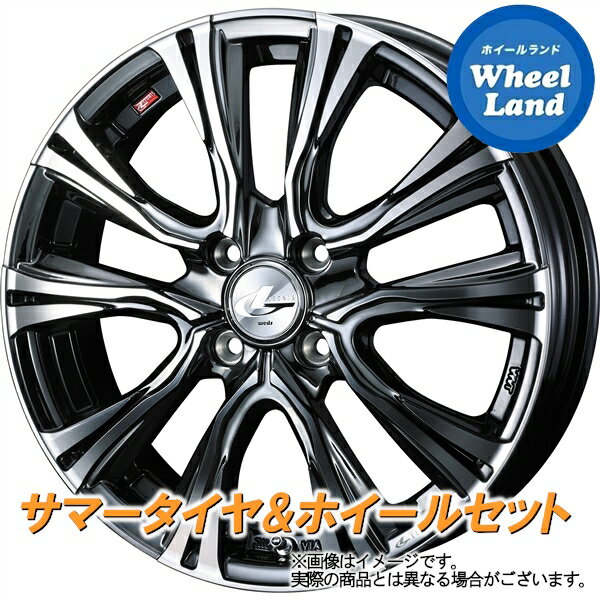 【20日(月)クーポンでお得!!】【タイヤ交換対象】ダイハツ タント エグゼ L450系 WEDS レオニス VR BMCMC BS ポテンザ アドレナリンRE004 165/50R16 16インチ サマータイヤ ホイール セット 4本1台分