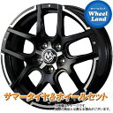 【20日(土)お得なクーポン 】【タイヤ交換対象】ミツビシ アウトランダーPHEV GG2W WEDS マッドヴァンス 04(ゼロフォー) ブラックポリッシュ ヨコハマ ジオランダー AT G015 225/55R18 18インチ サマータイヤ ホイール セット 4本1台分