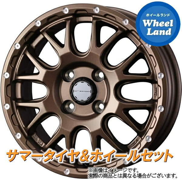 【5日(水)クーポンあり!!】【タイヤ交換対象】ダイハツ ミラ L250,260系 WEDS マッドヴァンス 08(ゼロエイト) マットブロンズ ブリヂストン ポテンザ RE71RS 165/50R15 15インチ サマータイヤ ホイール セット 4本1台分