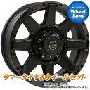 【10日(金)はお得な日!!】【タイヤ交換対象】マツダ AZオフロード JM23W WEDS クロスオーバーガーメンツ スタイルU MBKクリア ダンロップ グラントレック AT5 175/80R16 16インチ サマータイヤ ホイール セット 4本1台分