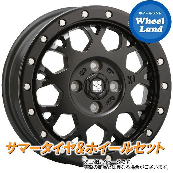 アルミホイールメーカー名MLJホイール名MLJ エクストリームJ XJ04サイズ(F)4.5Jx15 PCD100 4穴(R)4.5Jx15 PCD100 4穴カラー サテンブラック備考タイヤタイヤ名TOYO オープンカントリー RTサイズ(F)165/60R15 (R)165/60R15 備考適応車種スズキ ハスラー MR31S 2014〜◆4本1台分となります。◆タイヤとホイールを組込・バランス調整を行って発送いたします(初期不良確認のため、装着時に必ず空気圧の確認をお願いいたします)。◆適応車種に該当する場合でも車両のグレード等により、一部装着出来ない場合もございます。ご不明な場合は必ずお問い合わせの上、ご注文ください。◆ホイールサイズのうちインセット(オフセット)は弊社推奨サイズにてご用意いたします。指定がある場合はご注文時の備考欄にてご指定願います。◆掲載画像は代表サイズのイメージです。サイズ・穴数により実際の商品とは異なる場合がございます。◆商品によっては、お取り寄せに時間をいただく場合がございます。また、欠品や完売の場合もございますので、ご注文前に納期の確認をお願いいたします◆タイヤの製造年月日は、ご指定が出来ません。あらかじめご了承ください。◆取付車種によっては、純正のナットを使用しての取付ができない場合がございます。別途ご購入願います。◆取付ナットはページ内にリンクがございます。同時購入(同じカートに入れてご購入時)のみ送料無料となります。◆ご注文確認後の商品の変更、返品、交換はお受けいたしかねます。ナットのみクロームメッキへナット(ロック付き)クロームメッキへナットのみブラックへナット(ロック付き)ブラックへハブリングへバランスウェイトをブラックに変更する購入履歴へ