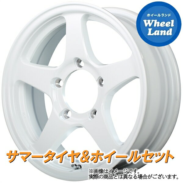 【20日(月)クーポンでお得!!】【タイヤ交換対象】スズキ ジムニー JB23 4X4エンジニアリング オフパフォーマー RT-5N+2 ナチュラルホワイト2 ヨコハマ ジオランダー AT G015 175/80R16 16インチ サマータイヤ ホイール セット 4本1台分