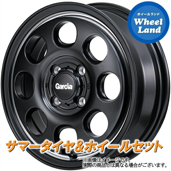 【20日(月)クーポンでお得!!】【タイヤ交換対象】ダイハツ ミラジーノ L650系 MID ガルシア パーム8 セミグロスBK／ヴァーレイPO ブリヂストン レグノ GR-Leggera 165/55R15 15インチ サマータイヤ ホイール セット 4本1台分