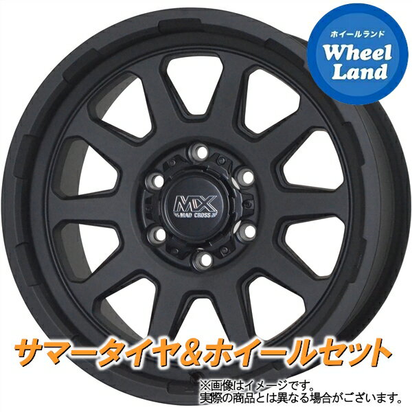 【15日(火)限定クーポンあり!!】【タイヤ交換対象】トヨタ ランドクルーザー プラド 120系 HOT STUFF マッドクロス レンジャー マットブラック トーヨー オープンカントリー AT3 265/65R17 17インチ サマータイヤ ホイール セット 4本1台分