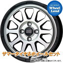 【10日(金)はお得な日!!】【タイヤ交換対象】ダイハツ ミラ ココア L675系 HOT STUFF マッドクロス レンジャー マットシルバー ダンロップ ルマン Vプラス　LM5+ 165/55R15 15インチ サマータイヤ ホイール セット 4本1台分