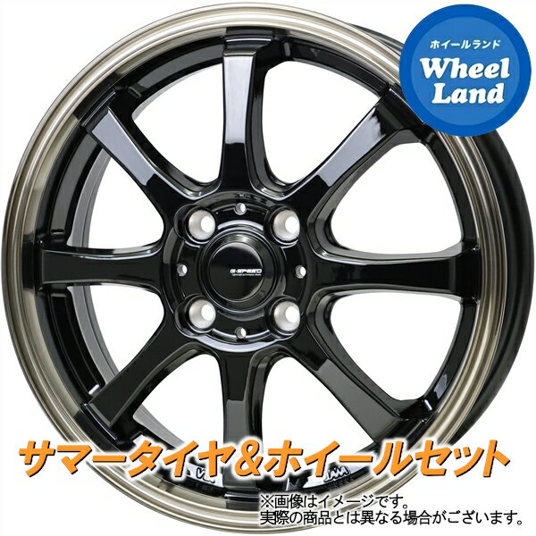 【20日(月)クーポンでお得!!】【タイヤ交換対象】ホンダ バモス HM1,2 ホットスタッフ Gスピード P-08 BK/ブロンズクリア ダンロップ ディレッツァ Z3 165/50R15 15インチ サマータイヤ&ホイールセット 4本1台分