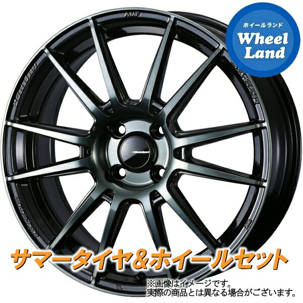 【5日(水)クーポンあり!!】【タイヤ交換対象】ダイハツ ミラ ココア L675系 WEDS ウェッズスポーツ SA-62R WBC ダンロップ ルマン Vプラス　LM5+ 165/50R16 16インチ サマータイヤ&ホイールセット 4本1台分