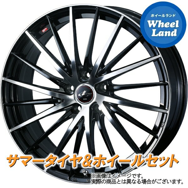 【25日(土)はお得な日!!】【タイヤ交換対象】ミツビシ デリカD:5 CV5W 2WD WEDS レオニス FR PBMC ファルケン アゼニス FK520L 245/30R20 20インチ サマータイヤ&ホイールセット 4本1台分