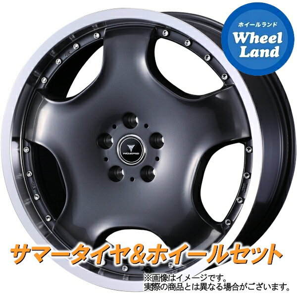 【20日(月)クーポンでお得!!】【タイヤ交換対象】ニッサン フーガ Y50系 WEDS ノヴァリス アセットD1 ガンメタ/リムポリッシュ ヨコハマ アドバン フレバ V701 245/45R18 18インチ サマータイヤ&ホイールセット 4本1台分