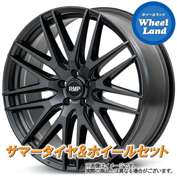 【25日(土)はお得な日!!】【タイヤ交換対象】ミツビシ ギャランフォルティス CY系 MID RMP 029F セミグロスガンメタ ダンロップ エナセーブ EC204 215/45R18 18インチ サマータイヤ&ホイールセット 4本1台分