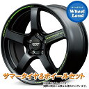 【30日(水)〜1日(木)お得なクーポン!!】【タイヤ交換対象】トヨタ アリスト 160系 MID RMPレーシング R50 TYPE S セミグロスBK ヨコハマ アドバン フレバ V701 235/40R18 18インチ サマータイヤ&ホイールセット 4本1台分(2)