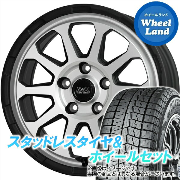 【25日(土)はお得な日!!】【タイヤ交換対象】ホンダ シビックハッチバック FL系 ホットスタッフ マッドクロス レンジャー マットS ヨコハマ アイスガード 7 IG70 215/50R17 17インチ スタッドレスタイヤ&ホイールセット 4本1台分