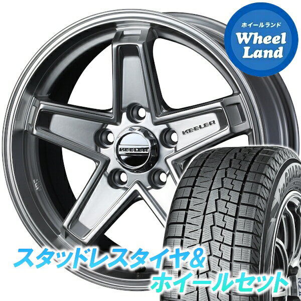 【15日(土)お得なクーポン!!】【タイヤ交換対象】 WEDS キーラー タクティクス HS ヨコハマ アイスガード 7 IG70 215/60R16 16インチ スタッドレスタイヤ&ホイールセット 4本1台分