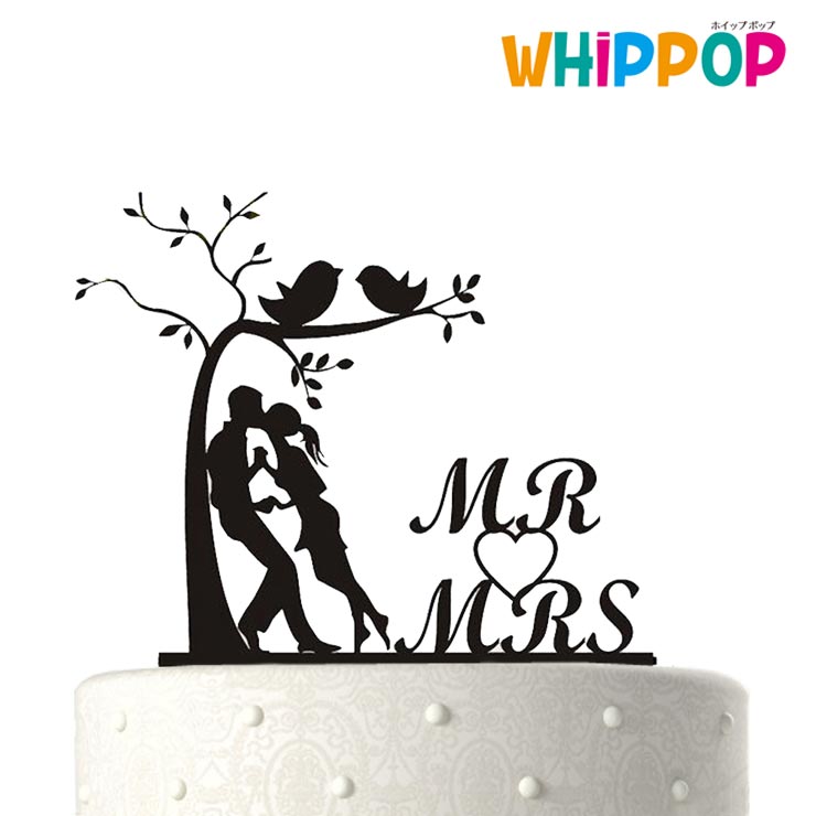 ケーキ 飾り デコレーション 結婚式 MR MRS ケーキトッパー ウェディング パーティー【送料無料】