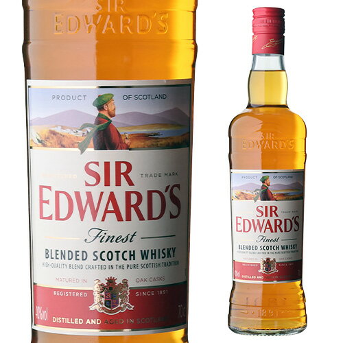 サー エドワーズ 40度 700mlスコッチ ウイスキー ブレンデッドsir edwards scotch whisky [長S](4)
