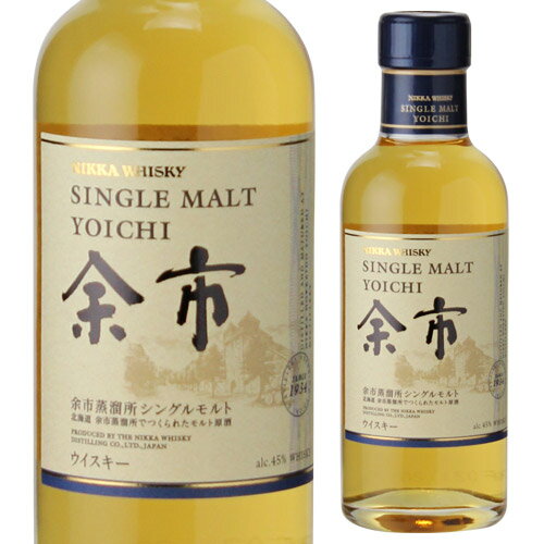 【全品P3倍 5/10限定】ニッカ 余市 180ml[ウイスキー][ウィスキー]japanese whisky [長S]