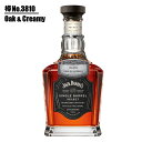 樽No.3810 Oak & Creamy ジャックダニエル シングルバレルセレクト オーク＆クリーミー 47度 750ml JACK DANIELS SINGLE BARREL SELECT [ウイスキー ウィスキー アメリカン テネシー バーボン]