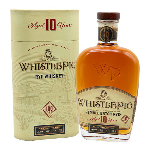 【全品P3倍 5/18限定】ホイッスルピッグ 10年 スモールバッチ ライ 700ml 50度 ライ ウイスキー アメリカ whisky 長S