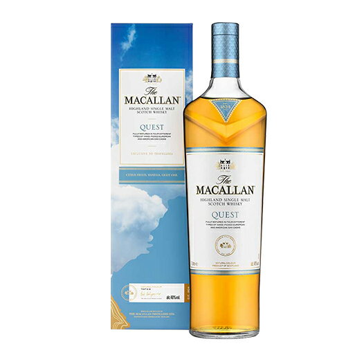 マッカラン クエスト 1,000ml 40度スコットランド スペイサイド シングルモルト ウイスキー macallan quest whisky 長S