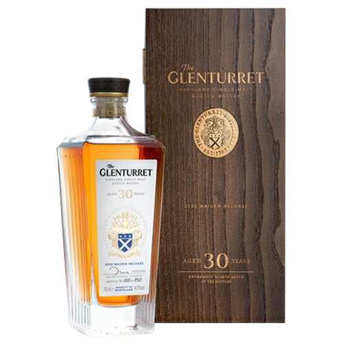 【全品P3倍 4/25限定】ザ グレンタレット 30年 45.7度 700ml ハイランド シングルモルト スコットランド 最古の ウイスキー 蒸溜所 タウザー 虎Sのサムネイル