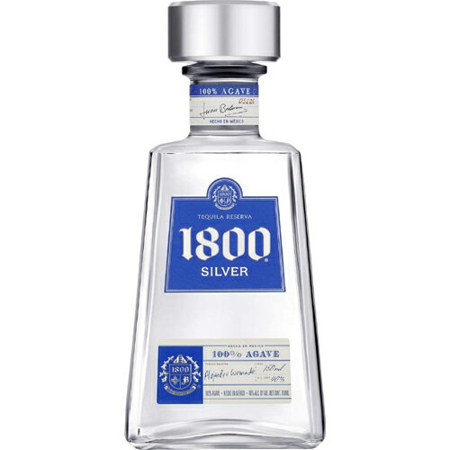 【全品P3倍 7/10限定】クエルボ 1800 シルバー <正規品> 750ml 40度 テキーラ アサヒ Jose Cuervo TEQUILA SILVER アガベ 虎S