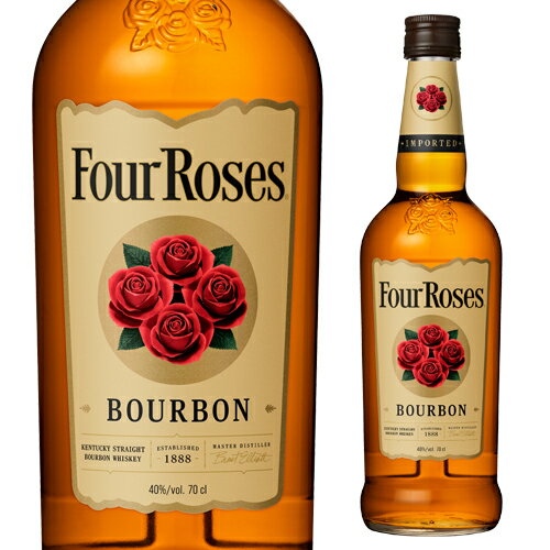 フォアローゼズ 正規品 40度 700ml[長S]アメリカン バーボン [ウイスキー][ウィスキー]イエロー フォアローゼス Four Roses BOURBON