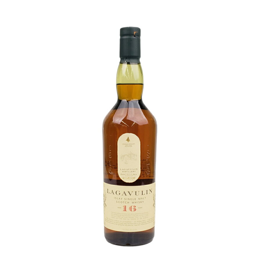 ラガヴーリン　16年　アイラシングルモルトウイスキー　43％　700ml／Lagavulin 16 Years Old Islay Single Malt Whisky 700ml