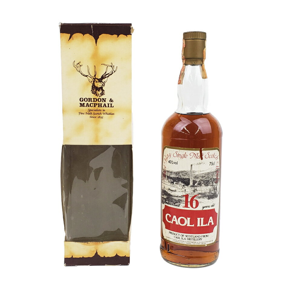 CAOL ILA カリラ　16年　ゴードン&マクファイル　シングルモルトウイスキー　40%　750ml　箱付き/Caol Ila 16 Years Old G