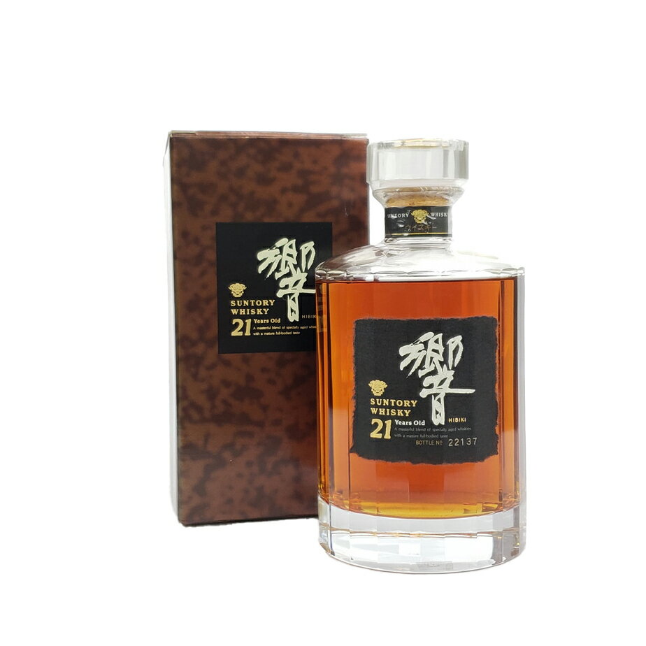 サントリー　響　21年　 ジャパニーズウイスキー　旧ラベル　43％　700ml　箱付き／Suntory Hibiki 21 Year Old 700ml