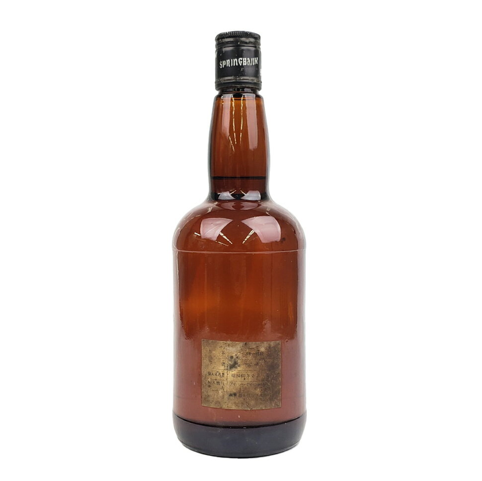 ̵ۥץ󥰥Х 33ǯ 1951-1984 Cadenhead's 46% 750ml Ȣ̵ /Springbank 33 years 1951-1984 Cadenhead's