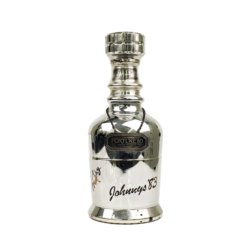 ニッカ フォーチュン ’80 特級 ジャニーズ シルバーボトル 43% 760ml 箱無 /Nikka Fortune '80 Special Grade Johnny's Silver Bottle