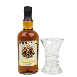 軽井沢 阪神 タイガース2003優勝記念 40% 700ml グラス付 箱無 / Karuizawa Hanshin Tigers 2003 Championship Commemorative 40% 700ml with glass no box