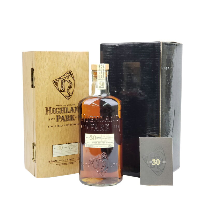 ハイランドパーク 30年 48.1% 750ml 木箱付／Highland Park 30 years old 48.1% 750ml with wooden box