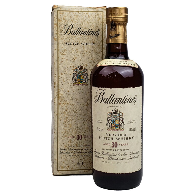 バランタイン 30年 43% 750ml 箱付　/ Ballantine 30 years