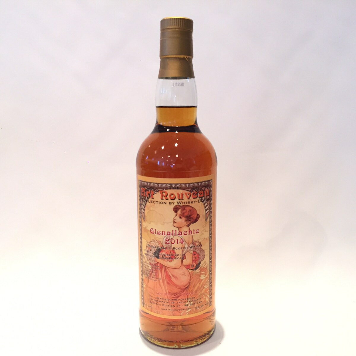 グレンアラヒー グレンアラヒGlenallachieWhisky - DorisArt Nouveau2014 - 201952,3% VOL. / 0,7