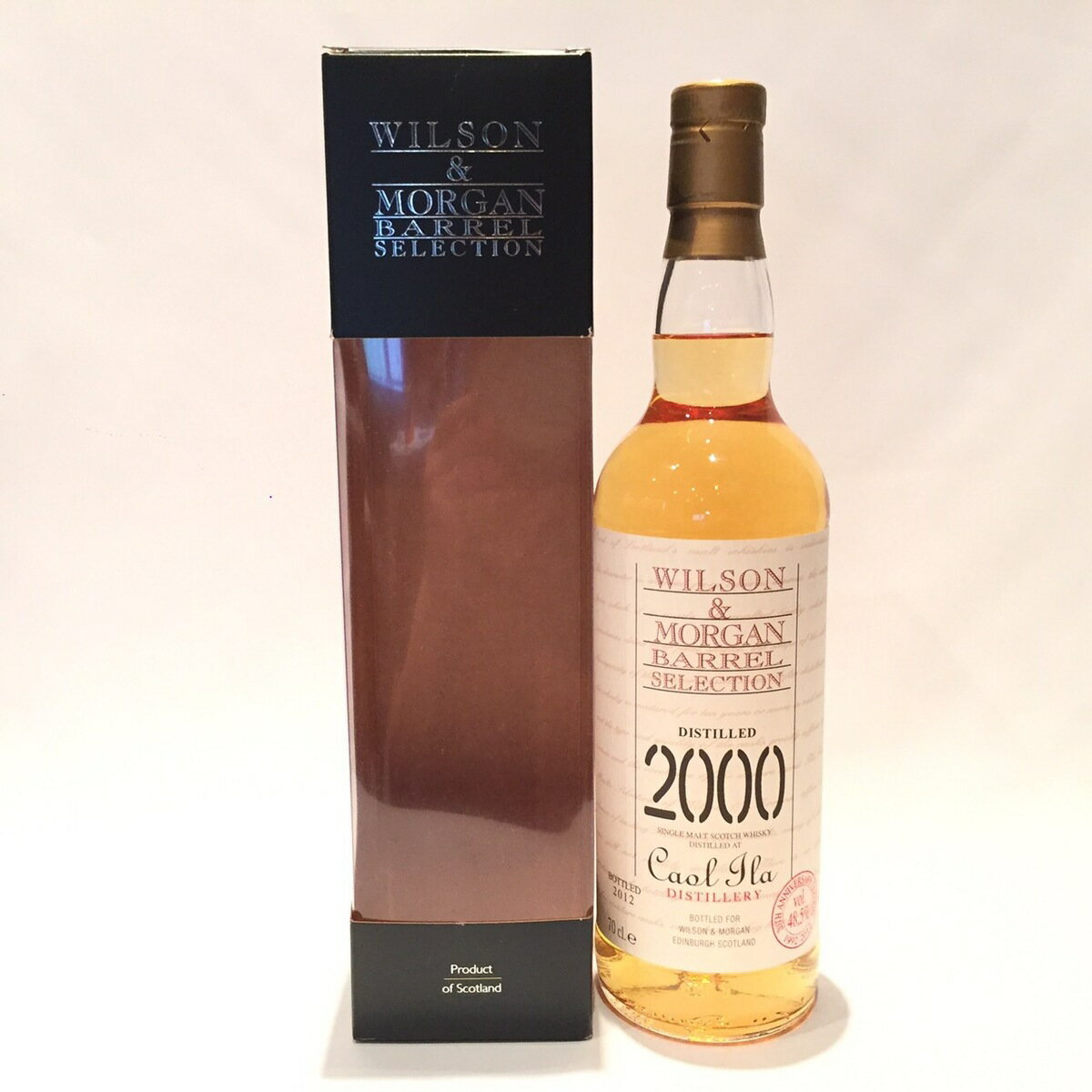  Caol Ila Wilson &Morgan Barrel Selection 20th Anniversary Edition 1992-2012 2000 - 2012 vol. 48.5% / 70 cl