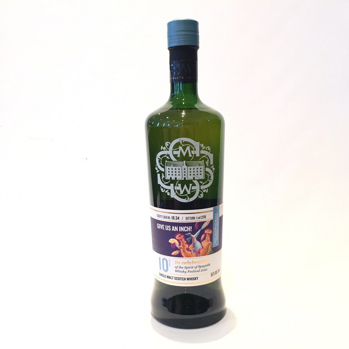 インチガワー Inchgower The Scotch Malt Whisky Society Give us an Inch! 10 Years old 58.1% vol / 70cle In celebration of the Spirit of Speyside Whisky Festival 2021