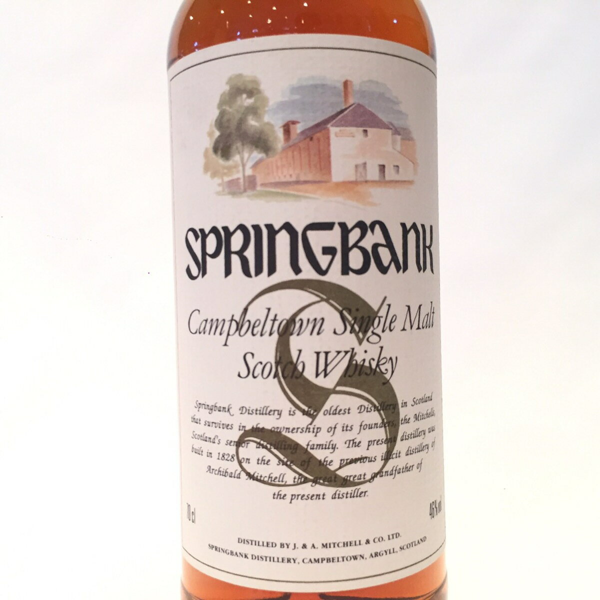 ץ󥰥Х Springbank Original Bottling 10 Years old 46% vol / 70 cl