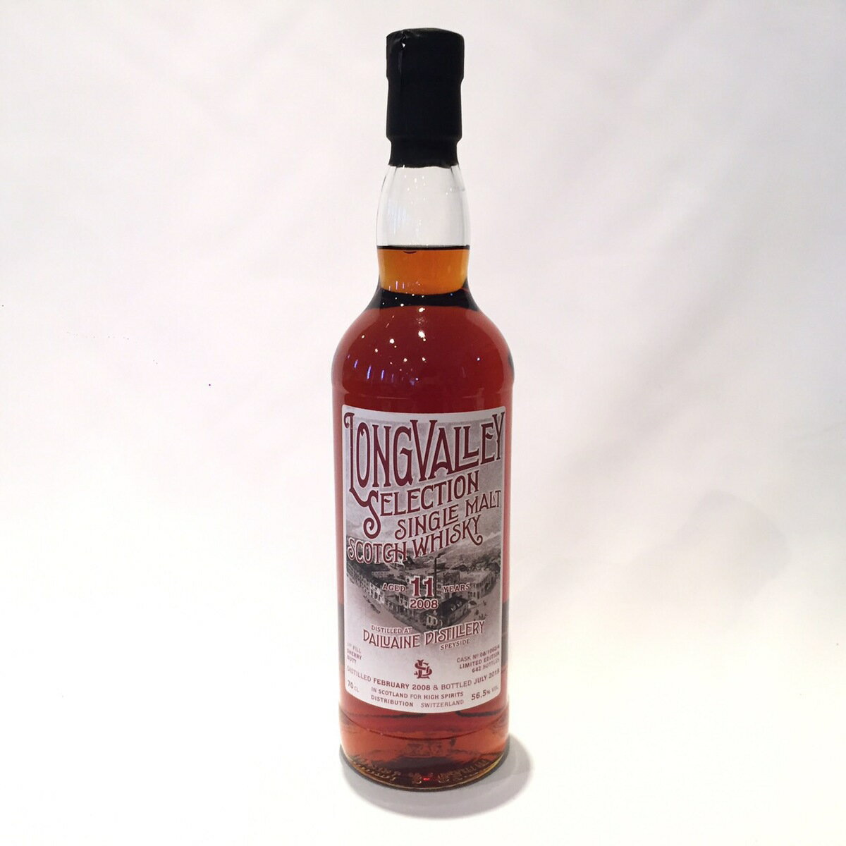 _[C Dailuaine High Spirit`s Longvalley Selection 2008 - 2019 11 Years old 56.5% VOL. / 70 CL Cask 08/1062/4 First Fill Sherry Butt Finish