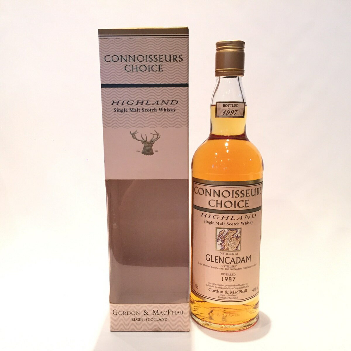 グレンカダム Glencadam Gordon & MacPhail Connoisseurs Choice 1987 - 1997 40% vol / 70cl