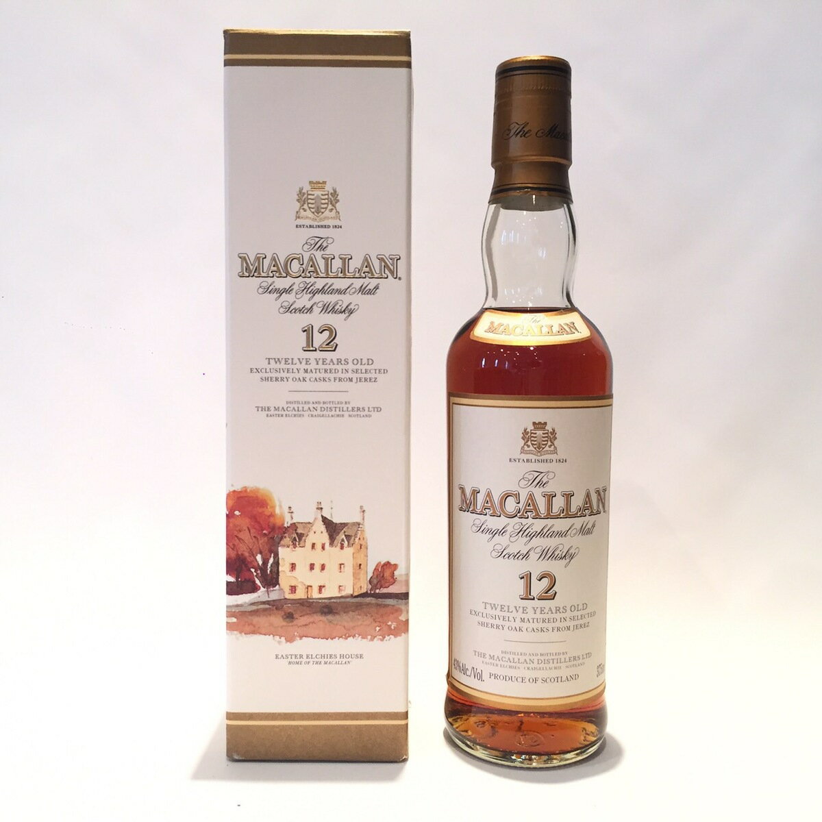 }bJ Macallan 12 Years Old 43% / 37.5cl